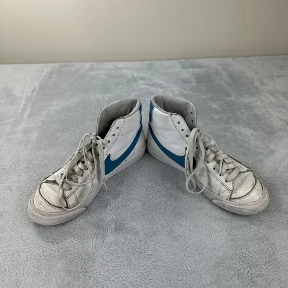 Nike Blazer Mid 77 White / Blue Men’s Shoes Size 7 US/8 UK/40 EU