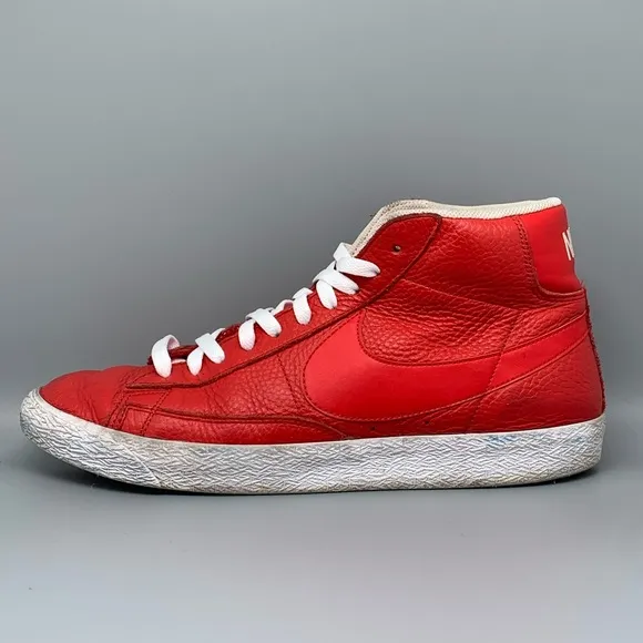 Nike Blazer Mid Game Red Shoes Men’s Sz 11