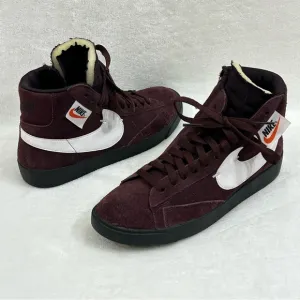 Nike Blazer Mid Rebel XX Burgundy Crush Sneakers Shoes BQ4022-600 Womens Size 8.