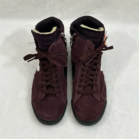 Nike Blazer Mid Rebel XX Burgundy Crush Sneakers Shoes BQ4022-600 Womens Size 8.