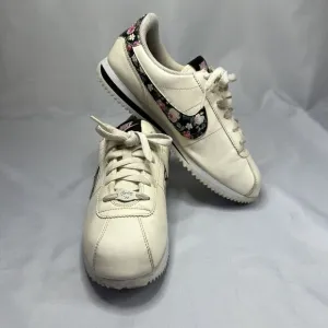 Nike Cortez Floral Ivory Vintage Shoes Size 7Y / Women’s 8.5 RARE BQ5297-100