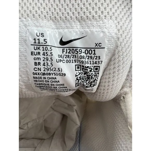 Nike Court Air Zoom Vapor Pro 2 Premium Tennis Shoes FJ2059-001 Men’s Size 11.5