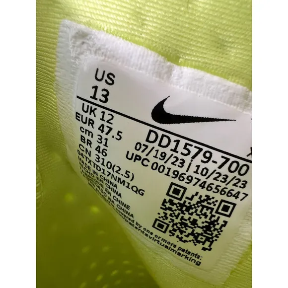 Nike Court Zoom Vapor Cage 4 Rafa Men’s Hard Court Tennis Shoes DD1579 700 Sz 13