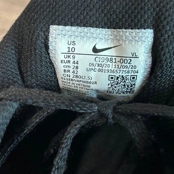 Nike Downshifter 10 Men’s Shoes Size 10 Black
