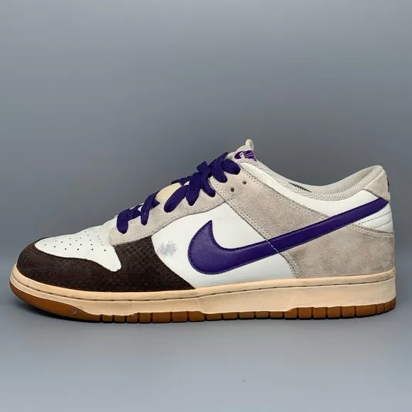 Nike Dunk Low 2008 Varsity Purple Baroque Brown Shoes Men’s Sz 12 Rare!