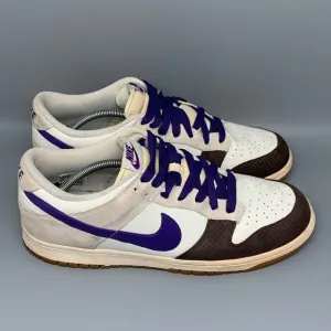 Nike Dunk Low 2008 Varsity Purple Baroque Brown Shoes Men’s Sz 12 Rare!