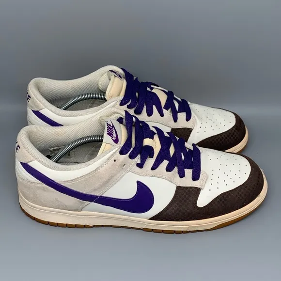 Nike Dunk Low 2008 Varsity Purple Baroque Brown Shoes Men’s Sz 12 Rare!
