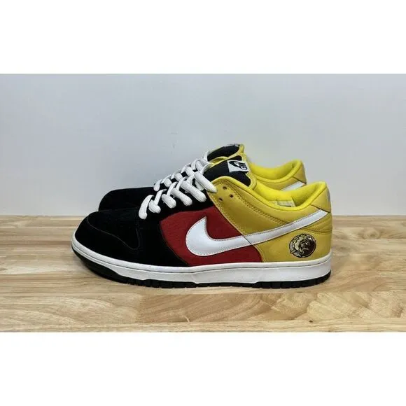 Nike Dunk Low Black CL Germany Pack 2005 Men’s Size 11 304714-014 Shoes Fat SB