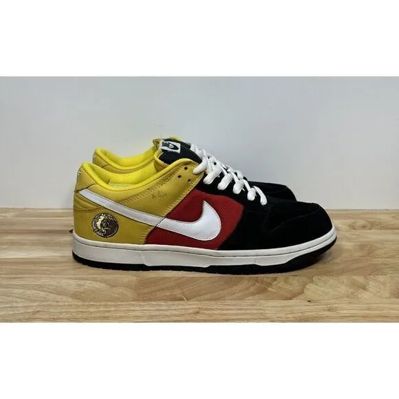 Nike Dunk Low Black CL Germany Pack 2005 Men’s Size 11 304714-014 Shoes Fat SB