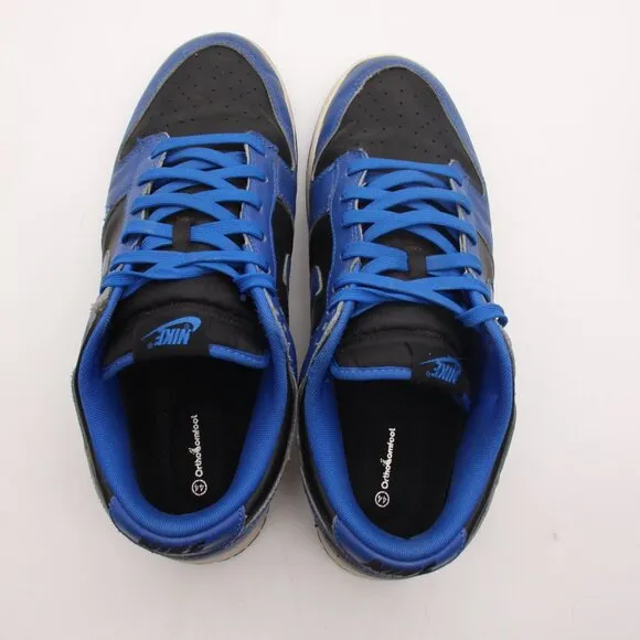 Nike Dunk Low Black Royal Hyper Cobalt Men’s Size 13 Shoes DD1391-001 Sneakers