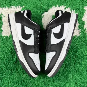 Nike Dunk Low Black White Men size 10 DD1391-100