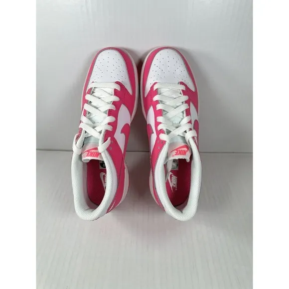 Nike Dunk Low GS Laser Fuchsia Pink Size 5Y FB9109-102 BRAND NEW