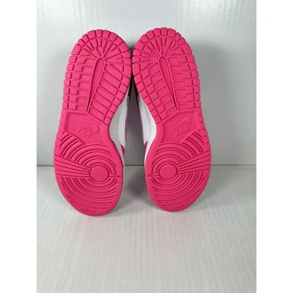 Nike Dunk Low GS Laser Fuchsia Pink Size 5Y FB9109-102 BRAND NEW