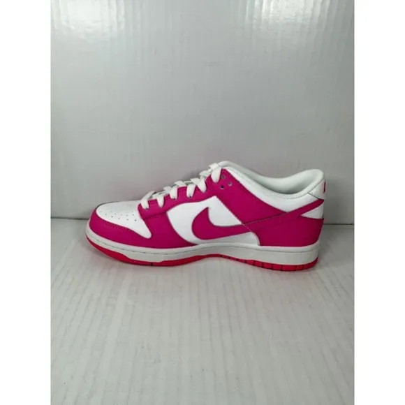Nike Dunk Low GS Laser Fuchsia Pink Size 5Y FB9109-102 BRAND NEW