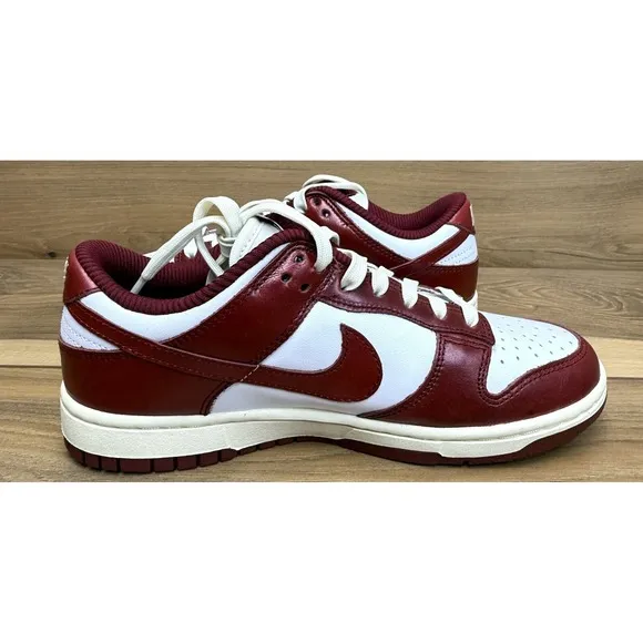Nike Dunk Low PRM FJ4555-100 Sz W7.5/M6 Team Red Shoes
