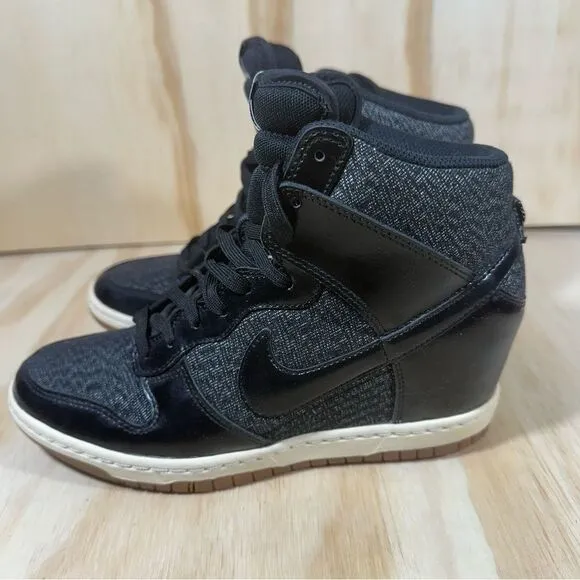 Nike Dunk Ski High Hidden Wedge Shoes Women’s Size 7.5