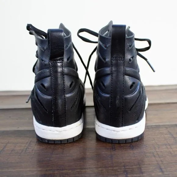Nike Dunk Sky Hi 2.0 Joli Black Shoes Sandal Wedge Women’s Size 5