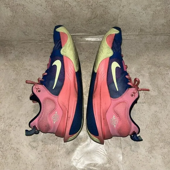 Nike Giannis Immortality 2 Dark Marina Blue Pink Basketball Unisex Sneakers Sz 8