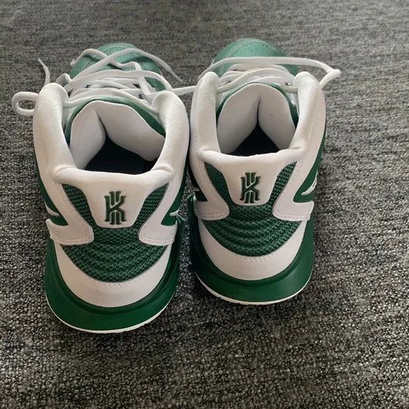 Nike green basketball shoes