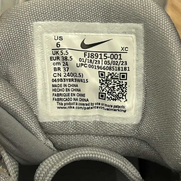 Nike GT cut 2 size 6 with box