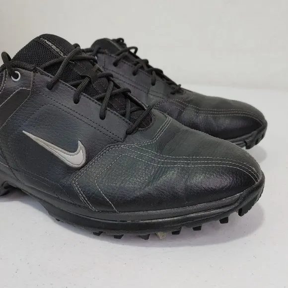 Nike Hertiage Men’s Black Golf Shoes 336040-001 Size 9.5