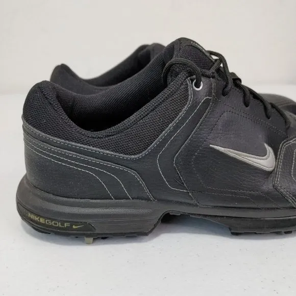 Nike Hertiage Men’s Black Golf Shoes 336040-001 Size 9.5
