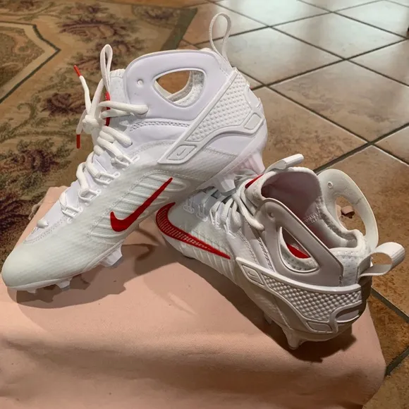 Nike Huarache 9 Elite Mid LAX TB Lacrosse Shoes