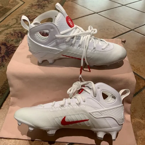 Nike Huarache 9 Elite Mid LAX TB Lacrosse Shoes