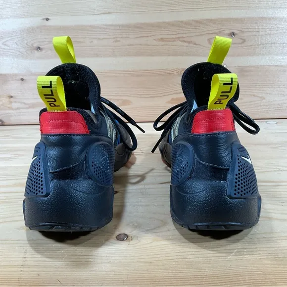 Nike Huarache E.D.G.E. Heron Preston Shoes # CD5779 001Men’s 6.5 Black Yellow