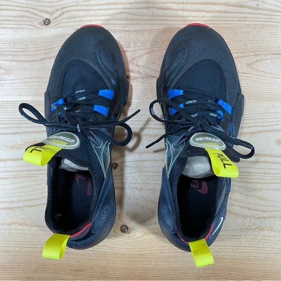 Nike Huarache E.D.G.E. Heron Preston Shoes # CD5779 001Men’s 6.5 Black Yellow