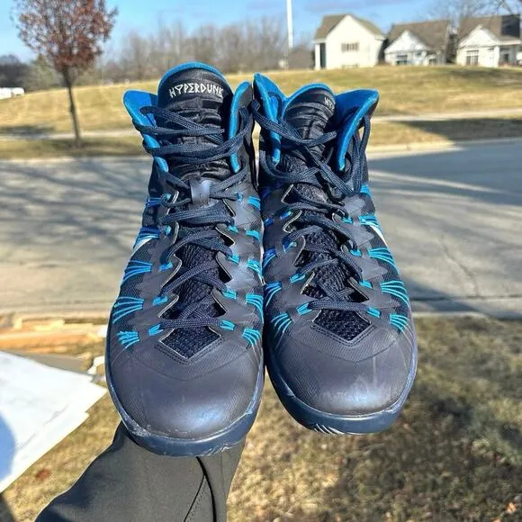 Nike Hyperdunk 2013 University Blue Men’s Athletic Shoes Size 15