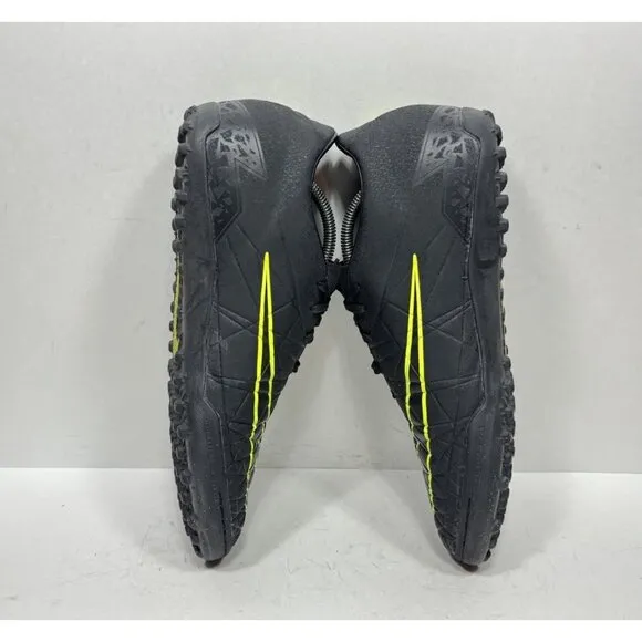 Nike HyperVenom Phelon II TF Turf Soccer Shoes Cleats Black Volt Men’s Size 11