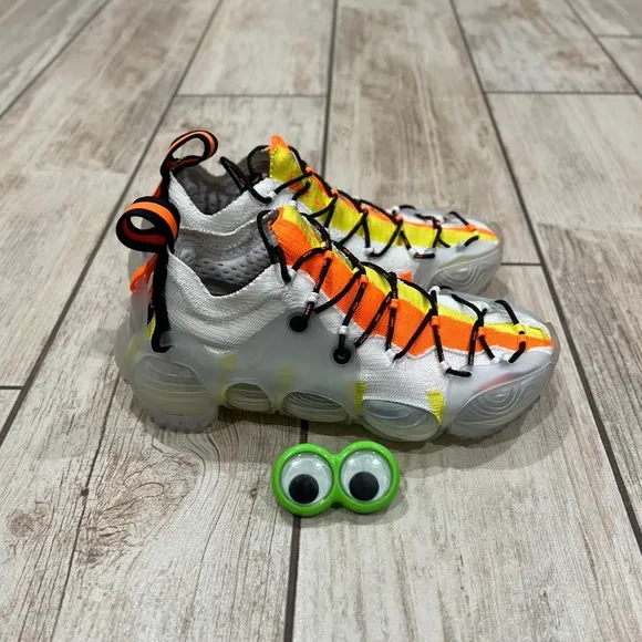 Nike ISPA Link Axis White Orange Sonic Yellow