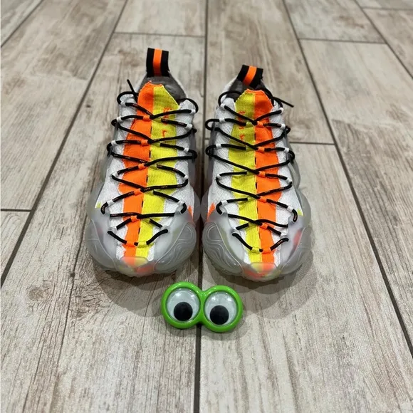 Nike ISPA Link Axis White Orange Sonic Yellow