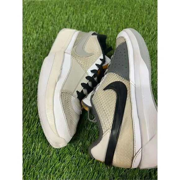 Nike Ja 1 Morant Basketball Shoes Size 7Y GS Light Smoke Grey DX2294-101