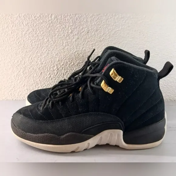 Nike Jordan 12 Retro GS Reverse Taxi Basketball Shoes Sneakers Men 7