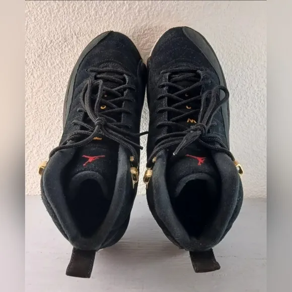 Nike Jordan 12 Retro GS Reverse Taxi Basketball Shoes Sneakers Men 7
