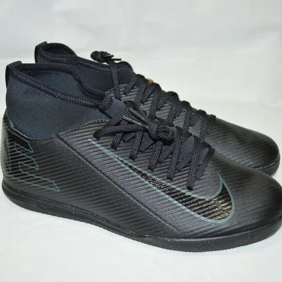 Nike Jr. Mercurial Superfly 10 Club IC High-Top Soccer Shoes Size 5.5Y (New)