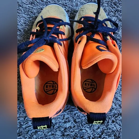 Nike KD 15 EYBL Peach Jam Orange Shoes Men’s 6.5 8W