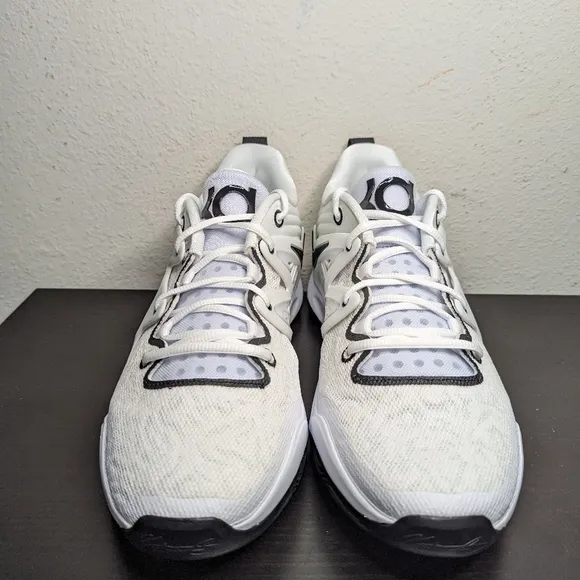 Nike KD 15 TB Promo White Black Basketball Shoes DX6648-100 Men’s Size 12.5