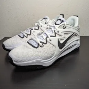 Nike KD 15 TB Promo White Black Basketball Shoes DX6648-100 Men’s Size 12.5