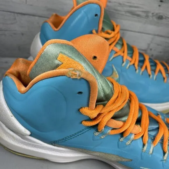 Nike Kd 5 Easter Men’s Basketball Shoes Size 11 554988-402. No Insoles