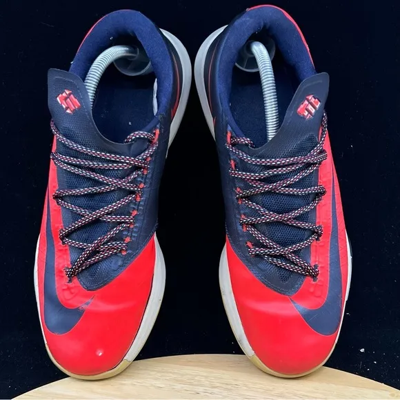 Nike KD 6 Red / Blue 599424-600 “DC” US Men’s Size 9.5 Kevin Durant Sneakers