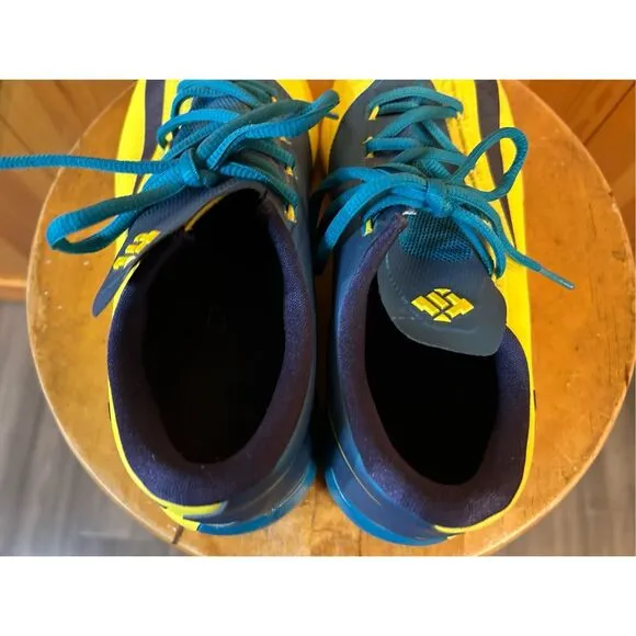 Nike KD 6 Seat Pleasant Youth Basketball Shoes Yellow/M Blue 599477-700 Size 7Y