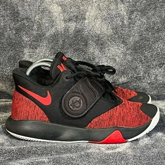 Nike KD Trey 5 AA7067-006 Red Black Basketball Shoes Men’s Size 7.5