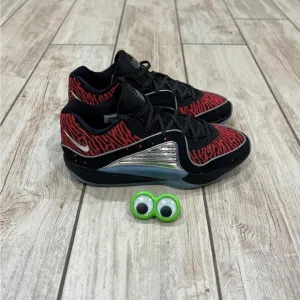 Nike Kevin Durant 16 Slim Reaper Black Red Metallic NEW Shoes Men’s Size