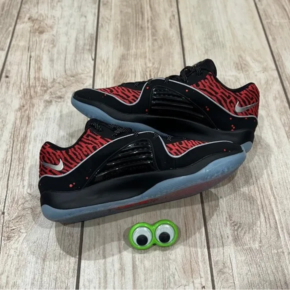 Nike Kevin Durant 16 Slim Reaper Black Red Metallic NEW Shoes Men’s Size