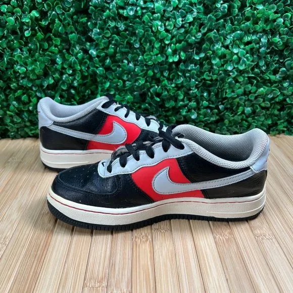 Nike Kid's NBA x Air Force 1 '07 LV8 EMB '75th Anniversary DJ9993-001 Sz 4.5Y