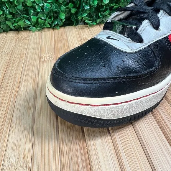 Nike Kid's NBA x Air Force 1 '07 LV8 EMB '75th Anniversary DJ9993-001 Sz 4.5Y