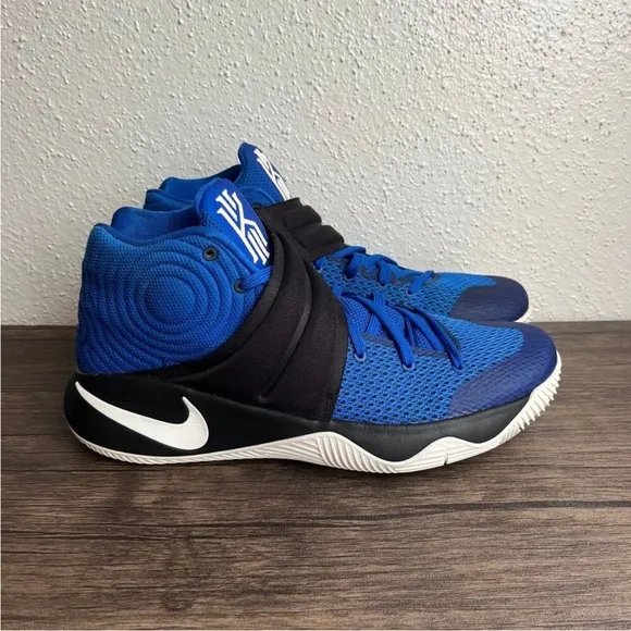 Nike Kyrie 2 Brotherhood Duke Blue Basketball Shoes Men’s Size 11.5 819583-444